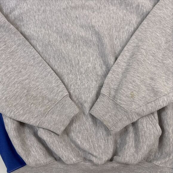 Westlawn Owls Baseball Hooded Sweatshirt Gray Pullover Hoodie Size 2XL - Picture 8 of 8